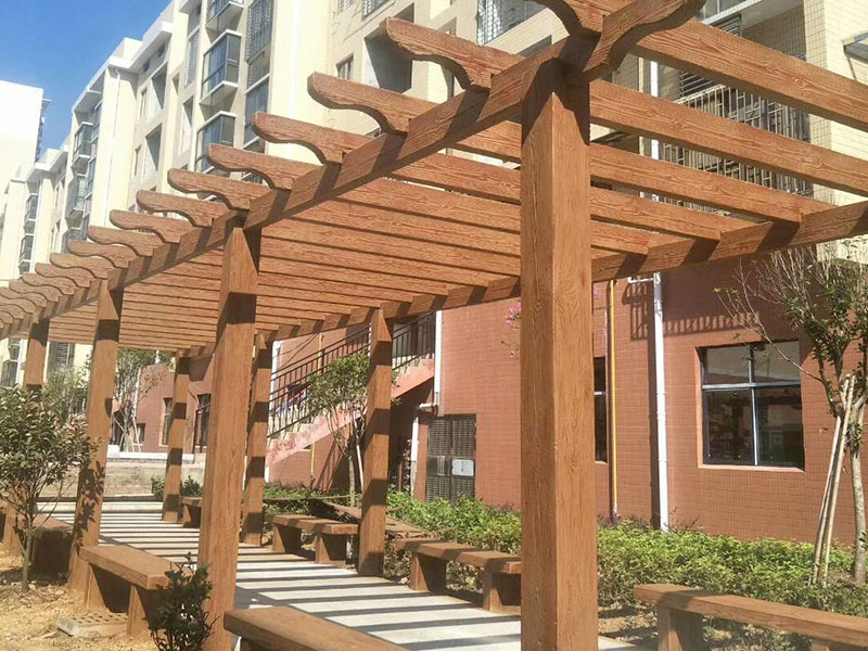 仿木水泥長(cháng)廊